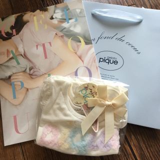 ジェラートピケ(gelato pique)の新品♡ パステルレインボーチュール baby トップス(シャツ/カットソー)