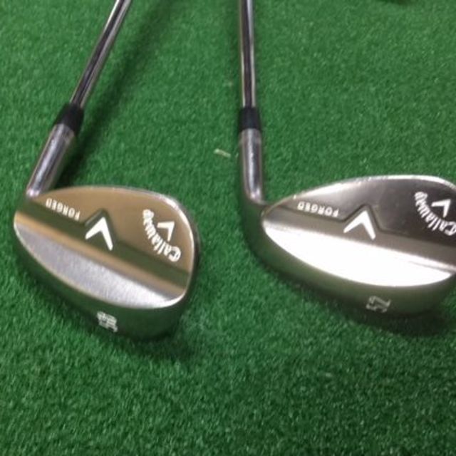 Callaway Golf(キャロウェイゴルフ)のキャロウェイ FORGED WEDGE ダーククロム(2011) 52&58度 スポーツ/アウトドアのゴルフ(クラブ)の商品写真