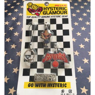 ヒステリックミニ(HYSTERIC MINI)のヒスミニ  チャームストラップセット  バスケ(ストラップ)