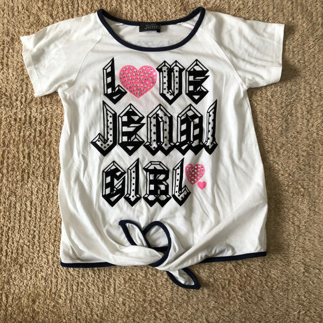 JENNI(ジェニィ)のJENNI♡プリントＴシャツ 140センチ キッズ/ベビー/マタニティのキッズ服女の子用(90cm~)(Tシャツ/カットソー)の商品写真