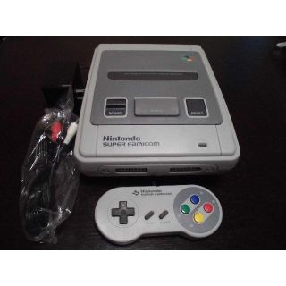 スーパーファミコン(スーパーファミコン)のスーパーファミコン本体及び付属品一式 完動品 送料無料(家庭用ゲーム機本体)