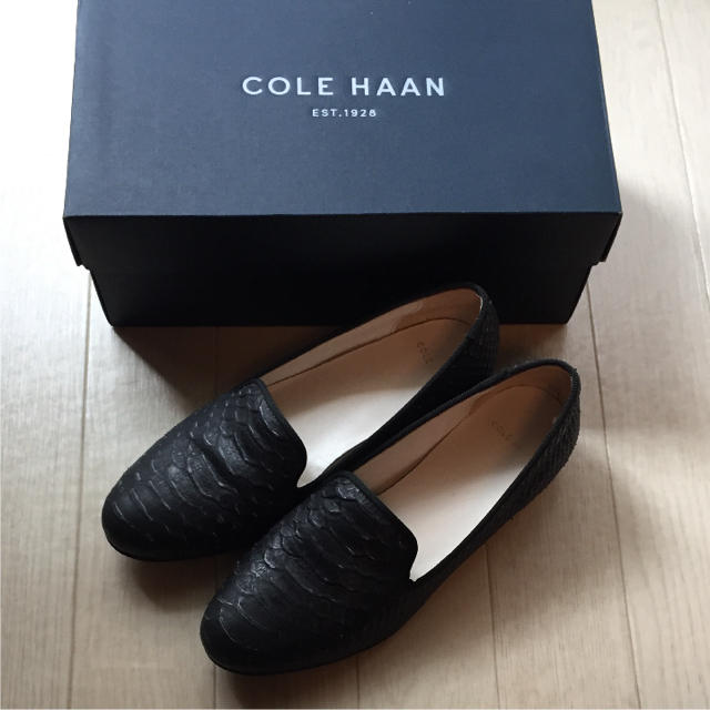 COLE HAAN コールハーン新品スリッポンパンプスローファー36 23cm黒