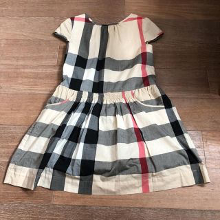 バーバリー(BURBERRY)の美品 バーバリー ワンピース 10Y 140cm(ワンピース)