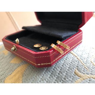 カルティエ(Cartier)の美品♡カルティエ ラブ ピアス(ピアス)