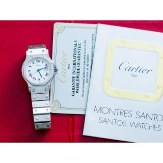 カルティエ(Cartier)のカルティエ サントス オクタゴン SS 男女兼用(腕時計(アナログ))