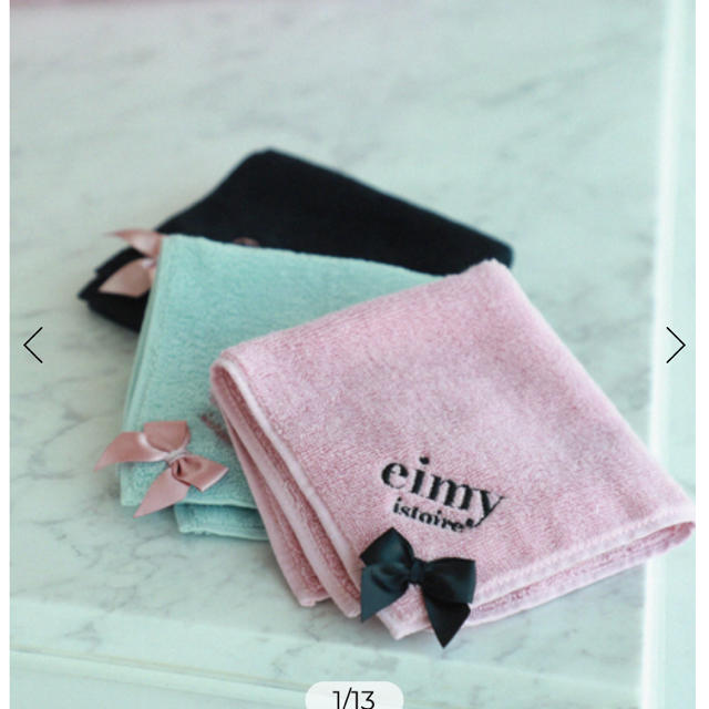 eimy istoire(エイミーイストワール)のeimyistoire ハンドタオル ピンク レディースのファッション小物(ハンカチ)の商品写真