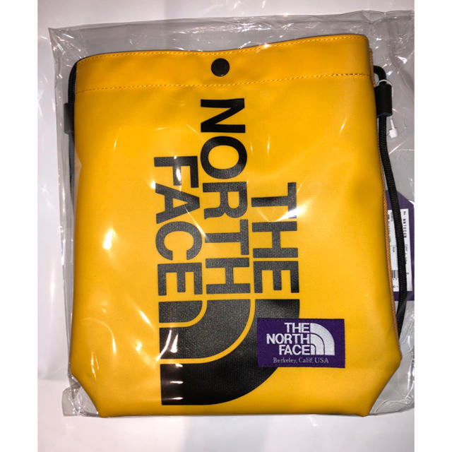 THE NORTH FACE(ザノースフェイス)の専用ノースフェイスパープルレーベルTPEショルダーポケットイエローサコッシュ新品 メンズのバッグ(ショルダーバッグ)の商品写真