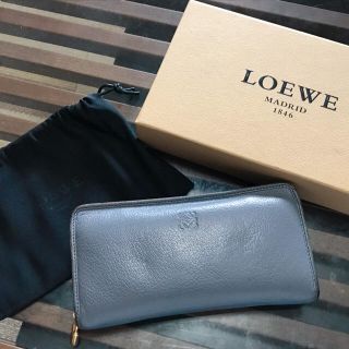 ロエベ(LOEWE)の【美品】LOEWE アマソナ 長財布【新宿伊勢丹購入】(財布)