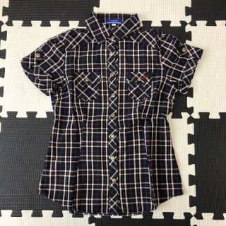 バーバリーブルーレーベル(BURBERRY BLUE LABEL)のバーバリー ブルーレーベル シャツ(シャツ/ブラウス(半袖/袖なし))