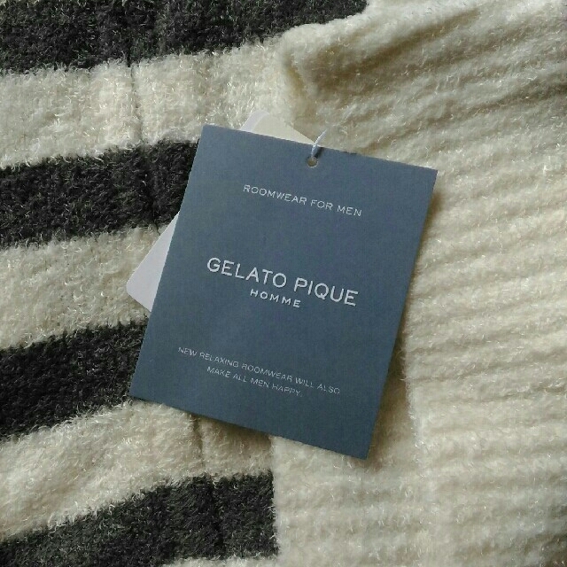 gelato pique(ジェラートピケ)のGELATO PIQUE HOMME　スムーズィー×バンブーボーダーパーカ メンズのトップス(パーカー)の商品写真