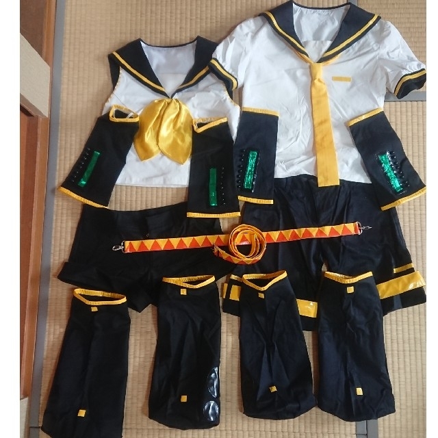 魅力的な 鏡音 リン レン 鏡音リン 鏡音レン 制服 コスプレ衣装 仮装
