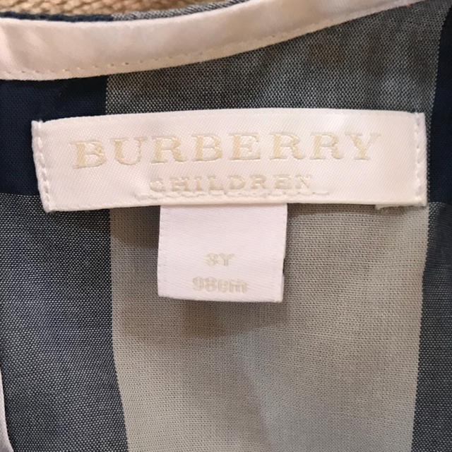 BURBERRY(バーバリー)のバーバリー チルドレン  ワンピース３Y キッズ/ベビー/マタニティのキッズ服女の子用(90cm~)(ワンピース)の商品写真