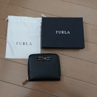 フルラ(Furla)のフルラ財布黒２つ折り(折り財布)