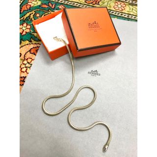 エルメス(Hermes)のエルメス HERMES スネークチェーン SV925 美品(ネックレス)