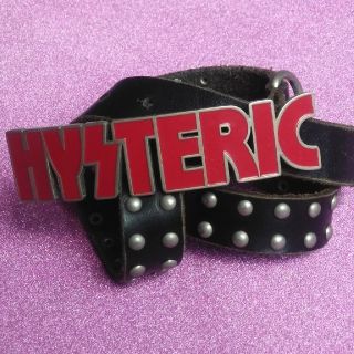 ヒステリックグラマー(HYSTERIC GLAMOUR)の【美品】本皮ビョウベルト(ベルト)