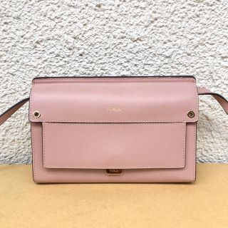 フルラ(Furla)の新品フルラ未使用ピンクベージュ正規品ライク長財布ショルダー(ショルダーバッグ)