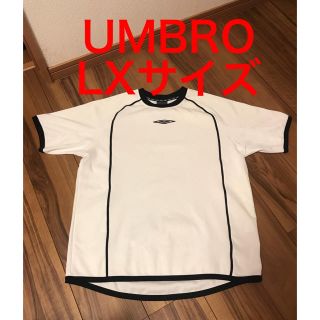 アンブロ(UMBRO)のUMBRO アンブロ Tシャツ　XLサイズ　WHITE(Tシャツ/カットソー(半袖/袖なし))