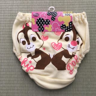 ディズニー(Disney)の【新品】チップ&デール 女児パンツ 2枚組 100サイズ(下着)