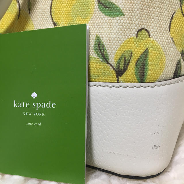 kate spade new york - ぷりん様 専用ケイトスペード レモン柄バッグ ...