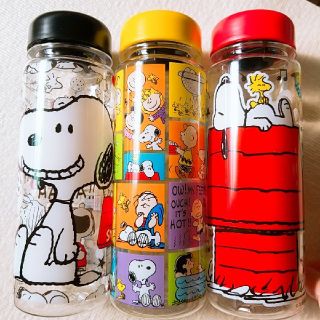 スヌーピー(SNOOPY)のスヌーピー マイボトル ウォーターボトル 3本セット(タンブラー)