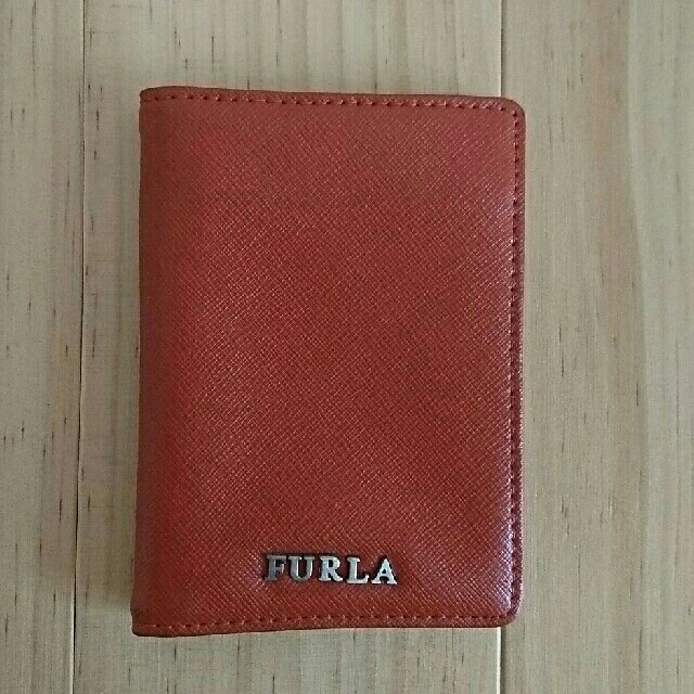 Furla(フルラ)の美品未使用FURLAフルラ☆パスケース オレンジ系 レディースのファッション小物(名刺入れ/定期入れ)の商品写真