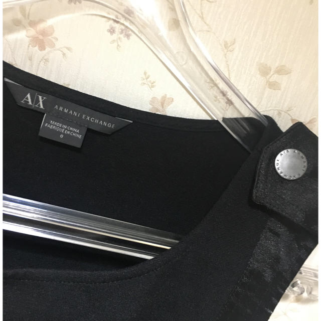 ARMANI EXCHANGE(アルマーニエクスチェンジ)の【再値下げ】♡A｜X アルマーニエクスチェンジ ワンピース ブラック♡ レディースのワンピース(ミニワンピース)の商品写真