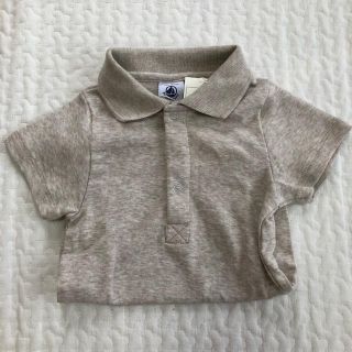 プチバトー(PETIT BATEAU)のお値下げ‼︎ ☆新品未使用☆ petitbateau ポロシャツボディ 24m(Tシャツ/カットソー)