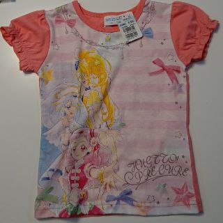 バンダイ(BANDAI)のプリキュア/はぐっとプリキュア新品/半袖Tシャツの100サイズ/女の子(Tシャツ/カットソー)