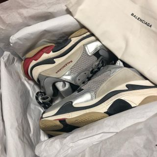 バレンシアガ(Balenciaga)のBALENCIAGA Triple S silver 39(スニーカー)