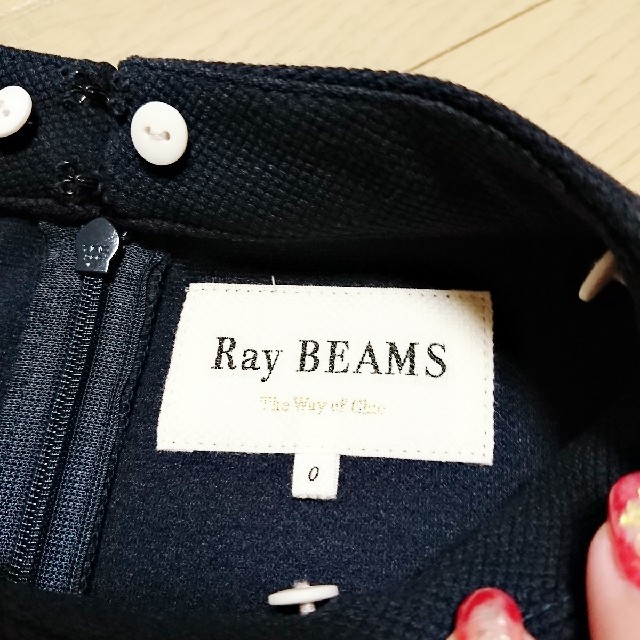 Ray BEAMS(レイビームス)のRayBEAMS 半袖ワンピース レディースのワンピース(ひざ丈ワンピース)の商品写真