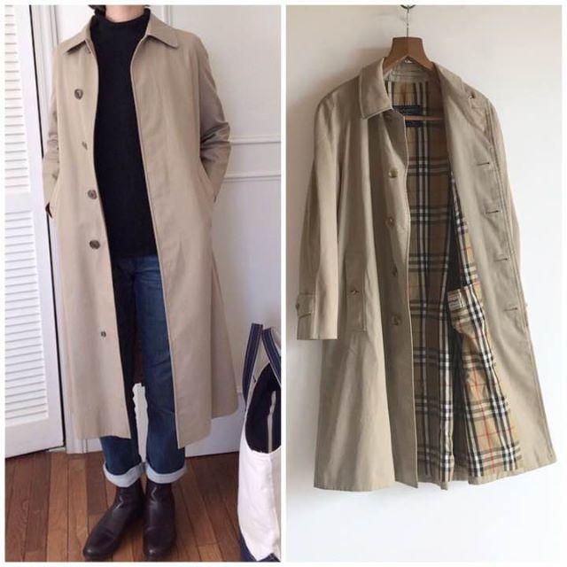 BURBERRY - 英国製 ヴィンテージ バーバリー プローサム バルマカーンコート ベージュの通販 by Rinnel's shop