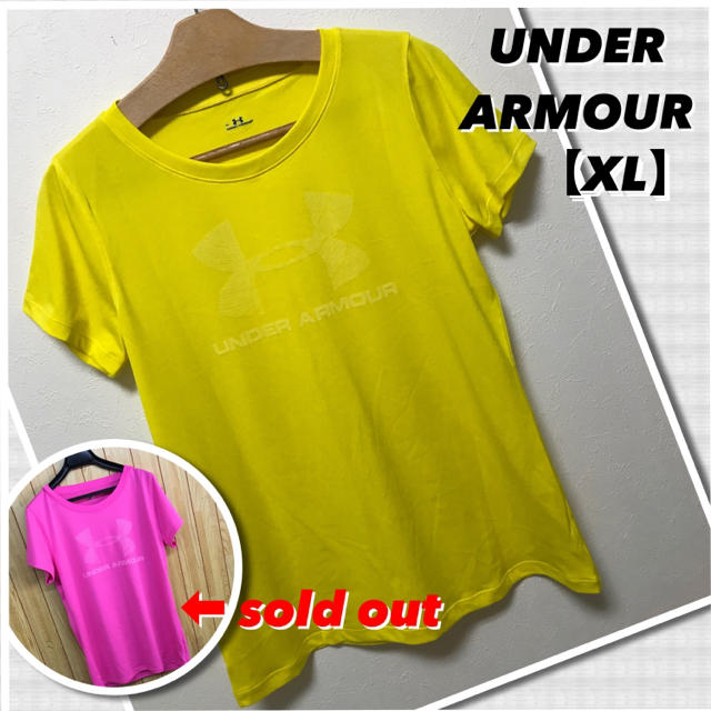 UNDER ARMOUR(アンダーアーマー)の送料込【アンダーアーマー】Tシャツ XL レディースのトップス(Tシャツ(半袖/袖なし))の商品写真