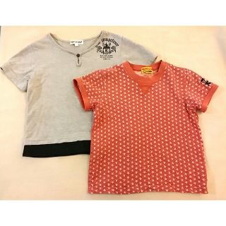 ダブルビー(DOUBLE.B)の【値下げ】半袖Ｔシャツ☆２枚組ミキハウス☆DOUBLEＢ100サイズ☆ニッセン☆(Tシャツ/カットソー)