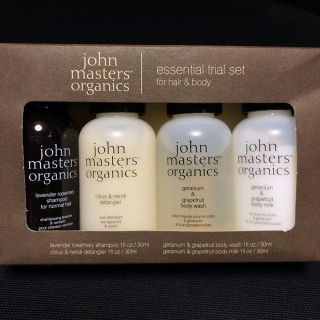 ジョンマスターオーガニック(John Masters Organics)のジョンマスターオーガニック トライアルキット(サンプル/トライアルキット)