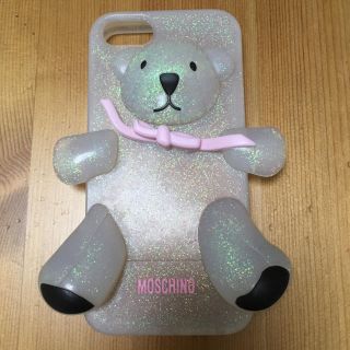 モスキーノ(MOSCHINO)のiPhone SE 5s ケース モスキーノ MOSCHINO クマ テディベア(iPhoneケース)