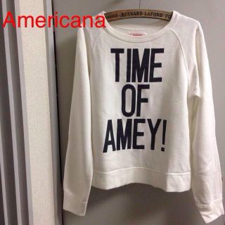 ユナイテッドアローズ(UNITED ARROWS)のAmericanaロゴスウェット☆❤︎(トレーナー/スウェット)