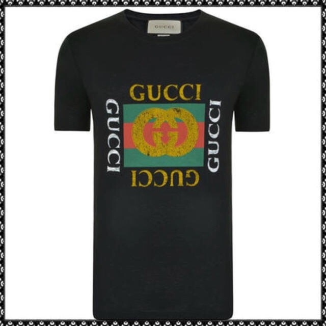 Gucci(グッチ)のGUCCI ロゴT S メンズのトップス(Tシャツ/カットソー(半袖/袖なし))の商品写真