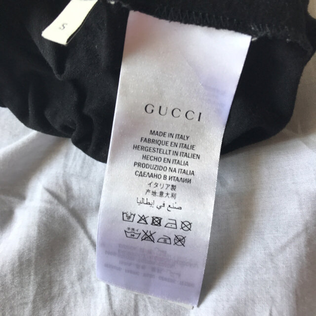 Gucci(グッチ)のGUCCI ロゴT S メンズのトップス(Tシャツ/カットソー(半袖/袖なし))の商品写真
