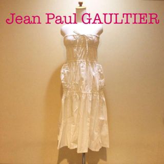 ジャンポールゴルチエ(Jean-Paul GAULTIER)のゴルチエ☆2Wayコットンドレス(ロングワンピース/マキシワンピース)