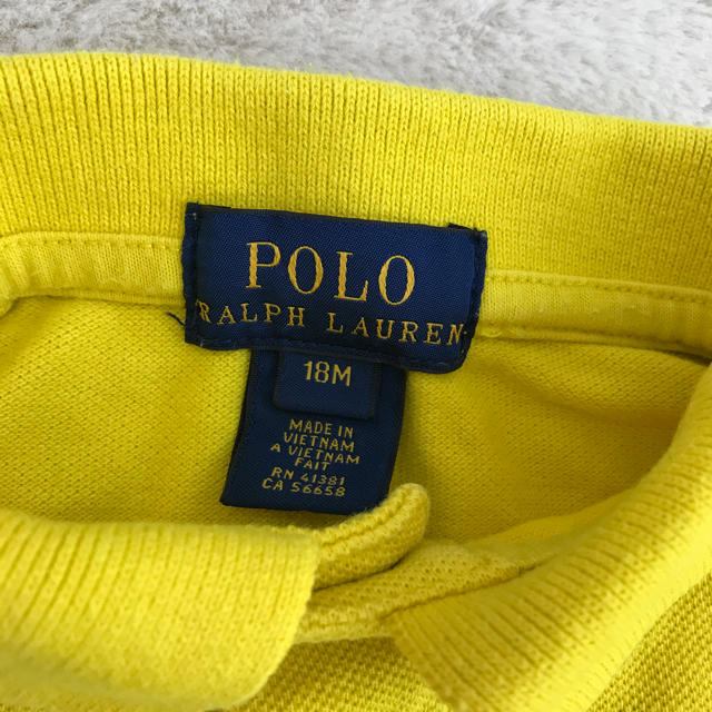 POLO RALPH LAUREN(ポロラルフローレン)のpolo ラルフローレン ポロシャツ 18M キッズ/ベビー/マタニティのベビー服(~85cm)(Ｔシャツ)の商品写真