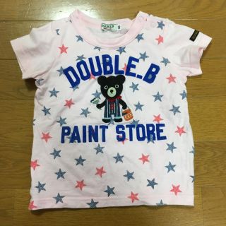 ダブルビー(DOUBLE.B)の＊DOUBLE.B＊星柄Ｔシャツ＊(Ｔシャツ)