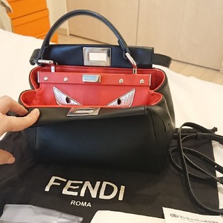 フェンディ(FENDI)のy様専用‼️フェンディ モンスター ピーカブー バッグ(ハンドバッグ)