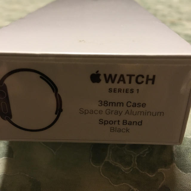 新品未開封 Apple Watch Series 1 38mm スペースグレイ