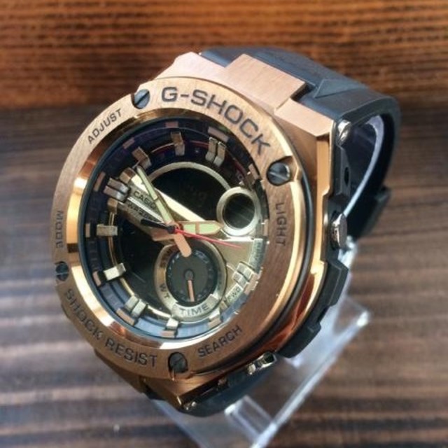 G-SHOCK(ジーショック)のG-SHOCK/GST-210B-4A/G-STEEL ローズガーデン メンズの時計(腕時計(アナログ))の商品写真