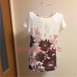 ローラアシュレイ(LAURA ASHLEY)のローラアシュレイカットソー  新品未使用(Tシャツ(半袖/袖なし))