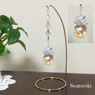 スワロフスキー(SWAROVSKI)のスタンド サンキャッチャー✨スワロフスキー オーロラの輝き(置物)