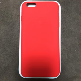 アップル(Apple)のApple純正 iPhone6s Plus ケース PRODUCT RED(iPhoneケース)