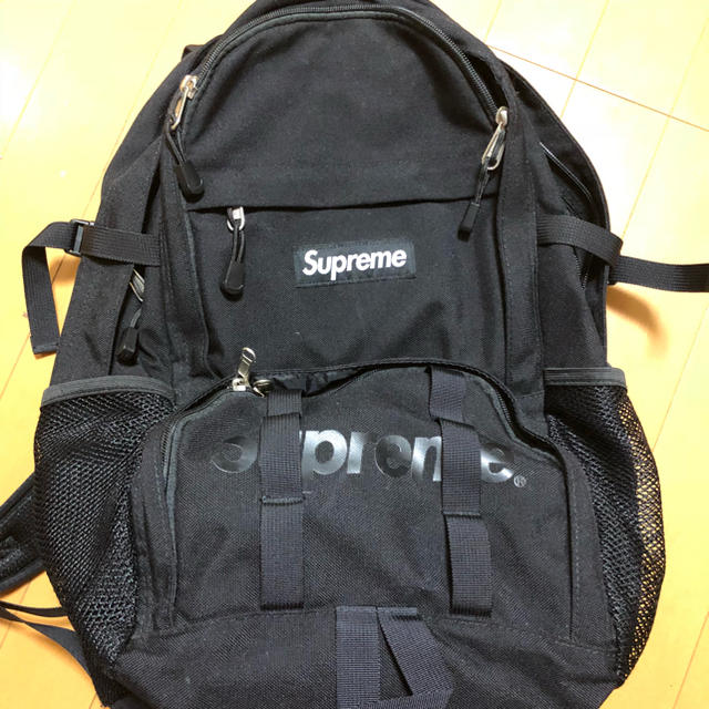 【レア】Supreme 15ss バックパック Black