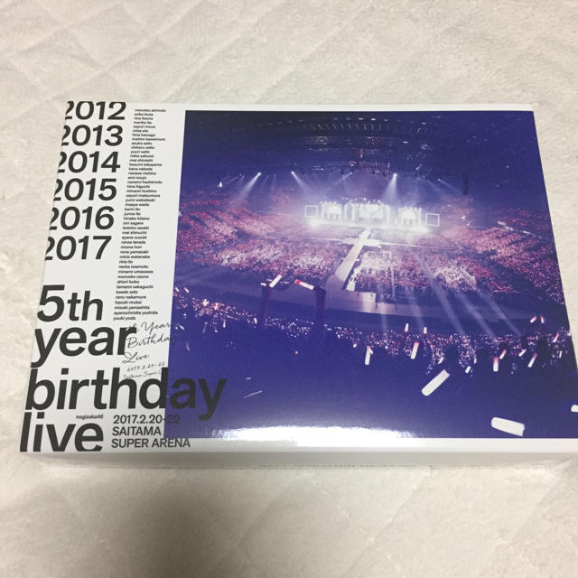 乃木坂46 5th YEAR BIRTHDAY LIVE(完全生産限定盤)DVD