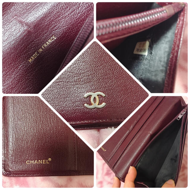 CHANEL(シャネル)のCHANELレザー長財布☆美品☆正規品 レディースのファッション小物(財布)の商品写真